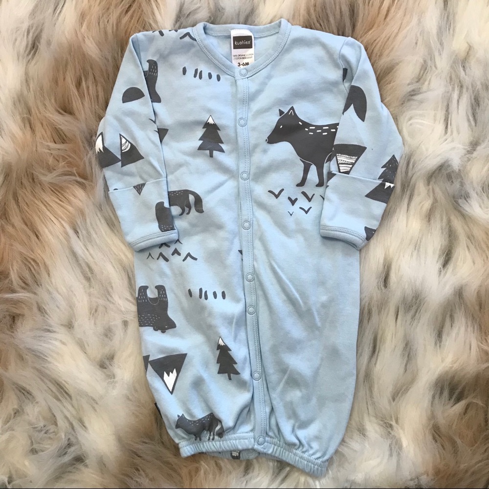 NWOT Kushies Wild & Free Convertible Nightgown